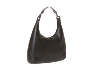 8032803814487 - MANDARINA DUCK Schultertasche Leder Reißverschluss Damen schwarz