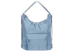 8032803820686 - MANDARINA DUCK Schultertasche Markenprägung Reißverschluss-Frontfach für Damen blau