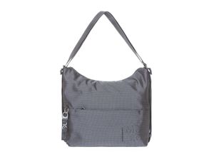 8032803822116 - MANDARINA DUCK Schultertasche Reißverschluss Innenfutter für Damen grau