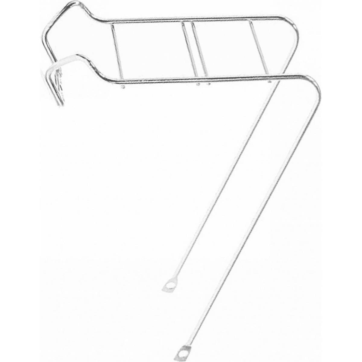 8032853054505 - Vorderradkorbträger für 26 Fahrräder aus verchromtem Stahl mit 10mm Loch