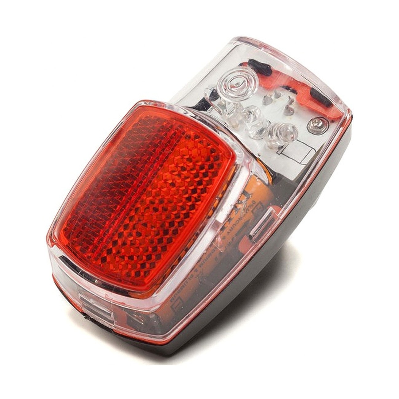 8032853057889 - 3 LED Schutzblech Rücklicht Batterie 3 Funktionen