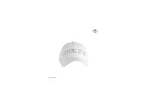 8033141677352 - Baseball Cap Gaiag Damen weiß mit silber - Equiline