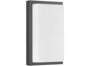 8033239483865 - Wandleuchte A-310568 Graphit ohne Bewegungsmelder Aluguss - black - LCD