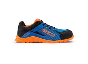 8033280259976 - S 24 Bossi Industrie - Sicherheitsschuh sparco practice niki esd S1P src (hellblau orange)