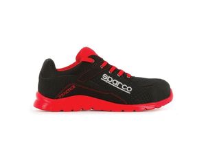 8033280341374 - S 24 Bossi Industrie - Sicherheitsschuh sparco practice jacques esd S1P src (schwarz rot)