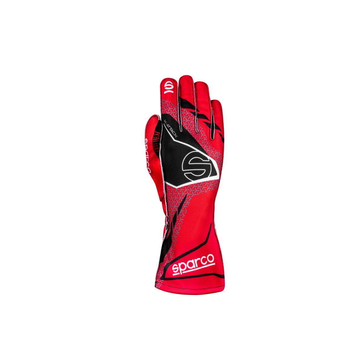 8033280571948 - Karting Handschuhe K-ATTACK 2025 Schwarz Rot 8033280571948 - Karting Handschuhe K-ATTACK 2025 Schwarz Rot