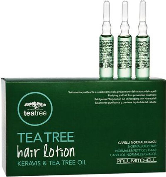 8033389151720 - Tea Tree Hair Lotion Keravis & Tea Tree Oil 12 x 6 ml