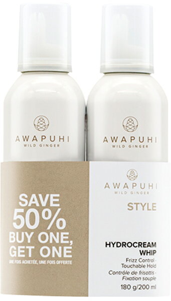 8033389152192 - Aktion - Awapuhi Wild Ginger Save on Duo Hydrocream Whip 2 x 200 ml