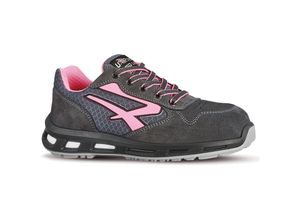 8033546362525 - U-power - Sicherheitshalbschuh Cherry S1P src Gr37 schwarz pink - schwarz pink