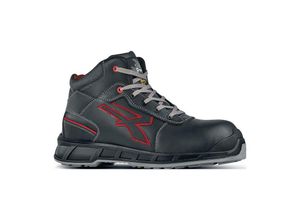 8033546529447 - U-power - Sicherheitsstiefel Sting Gr40 schwarz-rot S3 ci src esd EN20345 Leder upower RK10094-40