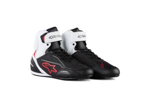 8033637964225 - Motorradschuhe Alpinestars Faster-3 Schwarz-Weiß-Rot