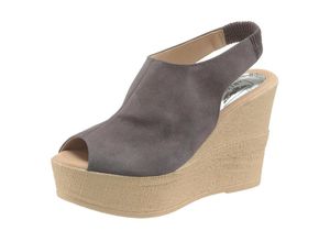 8033906055197 - Große Größen Sandalette grau Gr37