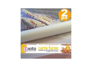 8033908801921 - Rolle Backpapier 41gr qm Für Lebensmittel 6 Mt 280° Für Kuchen Und Kekse