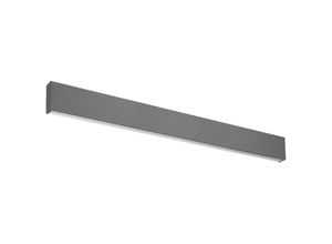 8033913278428 - linealight LED Wandleuchte Box W2 in Grau 2x 175W 5137lm - grey