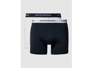 8033921434625 - Trunks aus Baumwoll-Mix mit elastischem Logo-Bund