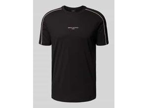 8033924250369 - T-Shirt mit Label-Print