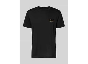 8033924473065 - Regular Fit T-Shirt mit Logo-Stitching 8033924473065 - Regular Fit T-Shirt mit Logo-Stitching