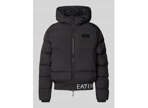 8033995836745 - Steppjacke mit elastischem Logo-Bund