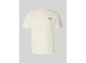 8033995875775 - T-Shirt mit Label-Print