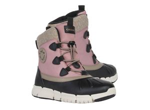 8050036793232 - GEOX - Stiefeletten FLEXYPER GIRL in black pink Gr30