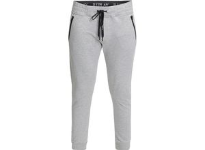 8050037187238 - REPLAY Jogginghose Tunnelzug Slim-Fit für Herren grau XXL