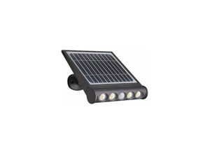 8050390012123 - LED -Projektor mit kaltem Licht 8 Watt 950 Lumen mit trennbarem Solarpanel Genius