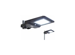 8050390012130 - LED -Lampenprojektor mit einstellbarer Photovoltaik -Panel mit austauschbarer Batterie 15 Watt 1600 Lumen Levante