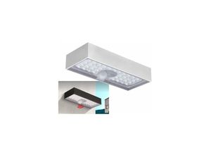 8050390012147 - Cefoniera Applika led -led -Wandlampe mit Solarpanel und 6 Watt 800 Lumen Domino -Bewegungssensoren