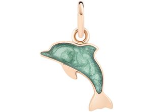 8050392002689 - DoDo Damen Anhänger Delfin 375er Roségold grün