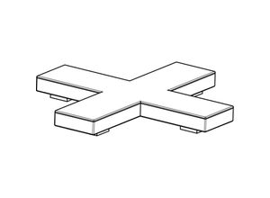 8050518017092 - Targetti - Elektrischer X-Verbinder 1T7019