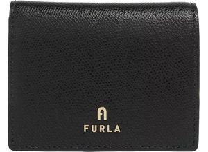 8050597252254 - FURLA Brieftasche Leder Emblem für Damen schwarz