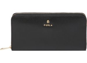 8050597253633 - FURLA Langbörse Leder Emblem für Damen schwarz