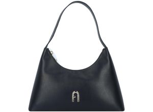 8050597365350 - FURLA Schultertasche Leder Emblem für Damen schwarz