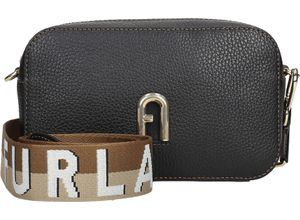 8050597394657 - FURLA Umhängetasche Leder Reißverschluss für Damen schwarz