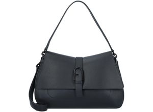 8050597394985 - FURLA Henkeltasche Leder Emblem für Damen schwarz