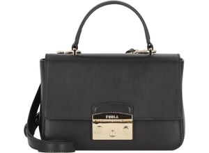 8050597395098 - FURLA Henkeltasche Schnapper Leder für Damen schwarz