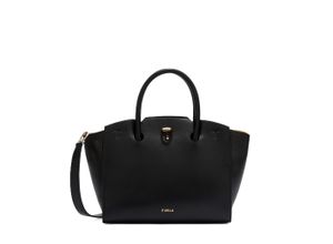 8050597459844 - FURLA Shopper Twist-Lock Metallfüße für Damen schwarz