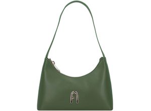 8050597459882 - FURLA Schultertasche Reißverschluss Emblem für Damen grün