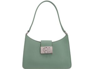 8050597460192 - FURLA Schultertasche Twist-Lock Leder für Damen grün