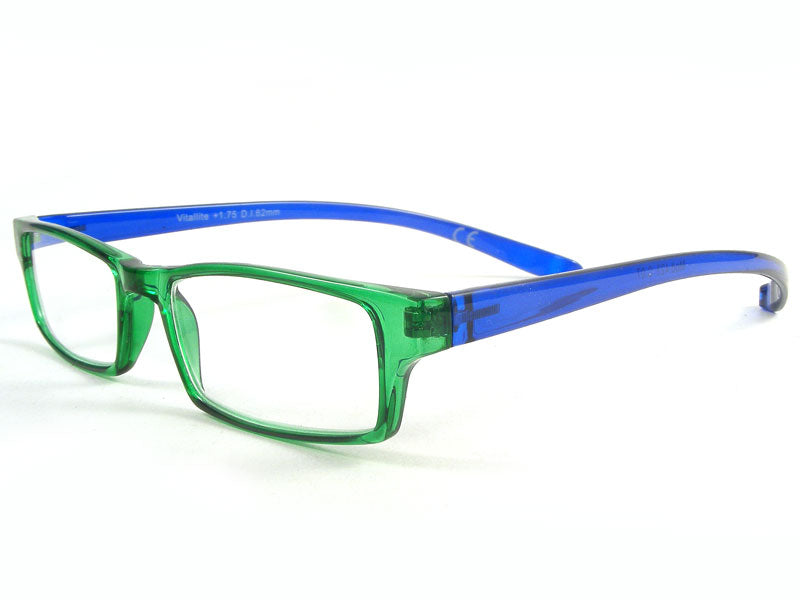 8050612010555 - Unisex MOD 423 C07 Lesebrille Plastik Blau