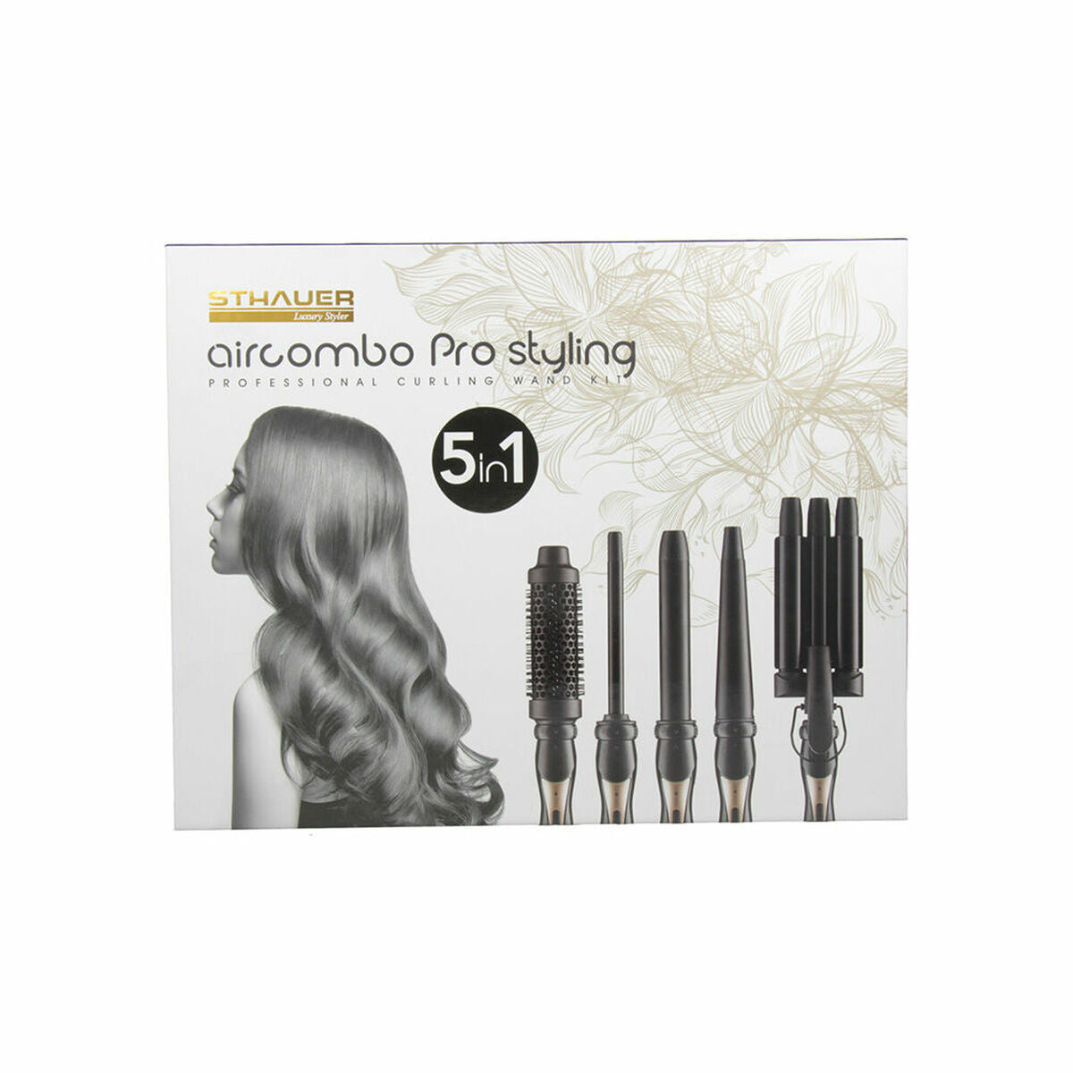 8050712001156 - Curling Tongs Professional Air Combo 5-in-1 8050712001156 - Curling Tongs Professional Air Combo 5-in-1