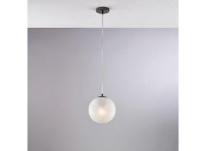 8050713219802 - Sospensione in ferro bronzato 1 luce con sfera dm20 H30 - max 130 - Ø20