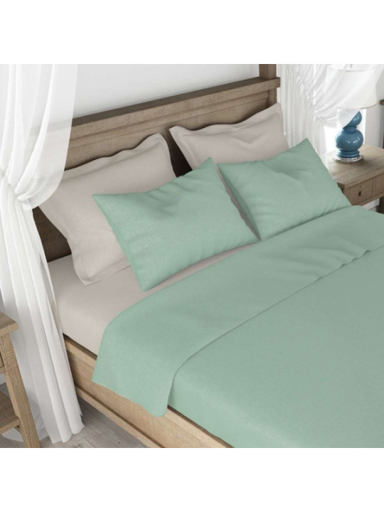 8050750592029 - - Set completo letto lenzuola microf - Grün