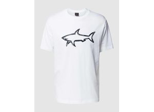 8050881893231 - T-Shirt mit Label-Print