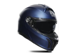 8051019444257 - Klapphelm Tourmodular E2206 Solid Galassia Blau Matt