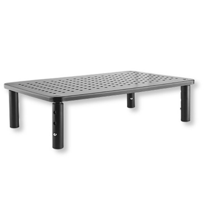 8051128100938 - TECHly - Aufstellung - einstellbare Ergonomie - für LCD-Display Notebook - Metall gummierte Oberfläche - Schwarz