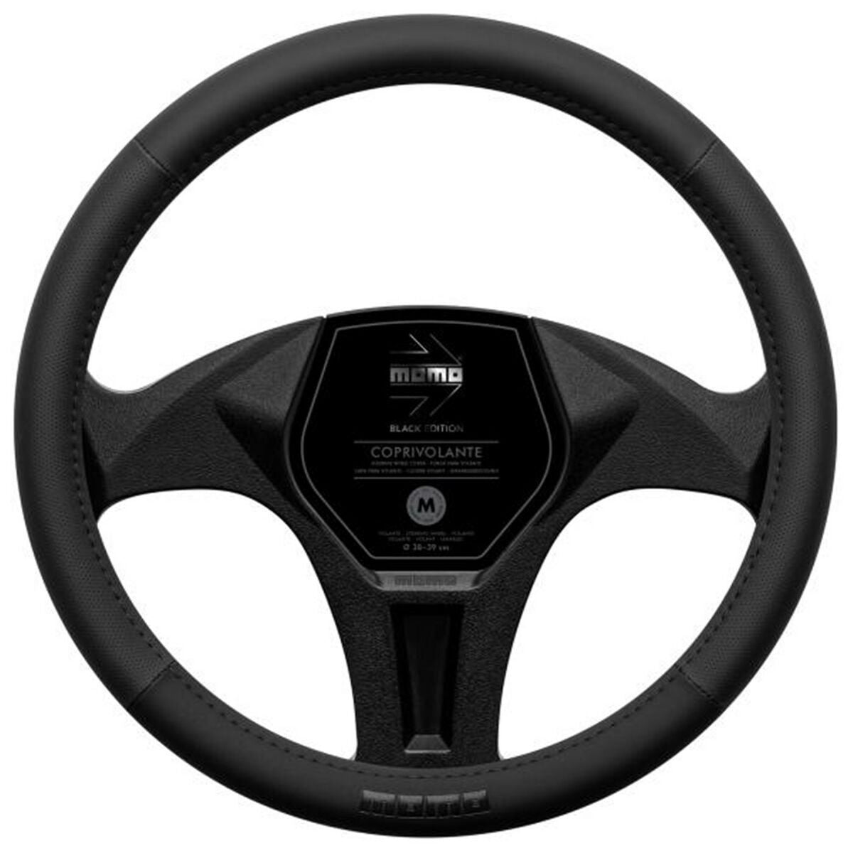 8051380011119 - Lenkradabdeckung MOMLSWC0EASBE Schwarz Ø 38-39 cm 8051380011119 - Lenkradabdeckung MOMLSWC0EASBE Schwarz Ø 38-39 cm