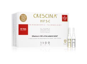 8051417894616 - Crescina Transdermic 1300 Re-Growth and Anti-Hair Loss Pflege zur Förderung des Haarwachstums und gegen Haarausfall für Herren 40x35 ml