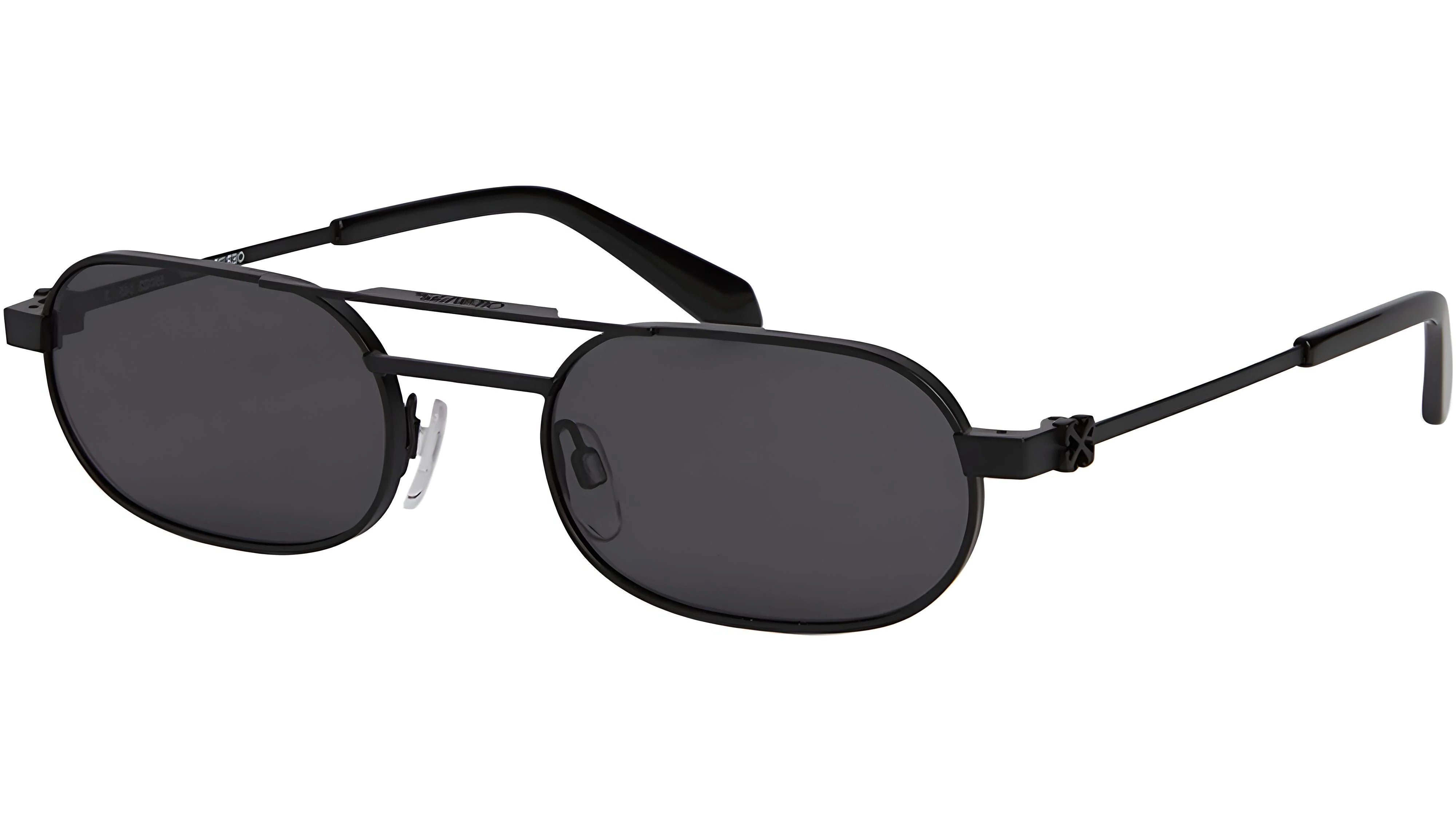 8051594783536 - Unisex ORES123 VIIDEN 1007 Black Dark Grey Gläser SONNENBRILLEN Metall Schwarz Grau Kreisel Normal