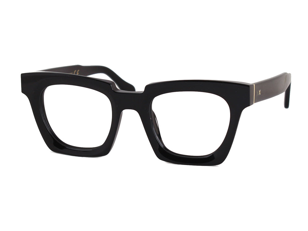 8051706536630 - XLAB Unisex STEWART Rahmen von BRILLEN Acetat Schwarz  Quadratisch